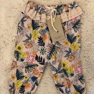 Zara floral pants leggings